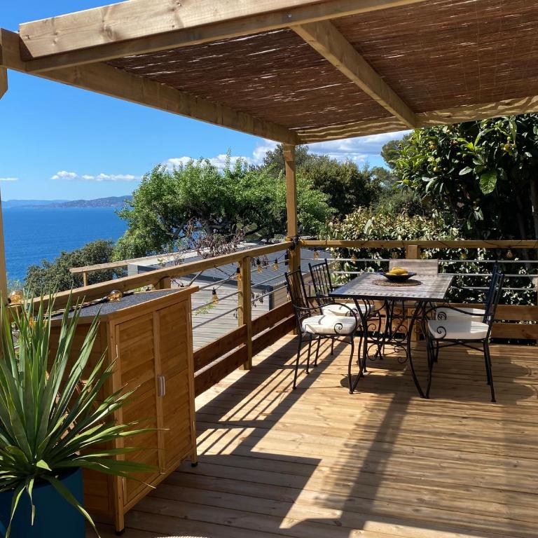 ST RAPHAEL- Mobile Home 3ch clim -MAGNIFIQUE VUE MER-ILE D'OR - Plages et Piscine - Haus mit 3 Schlafzimmern - 7