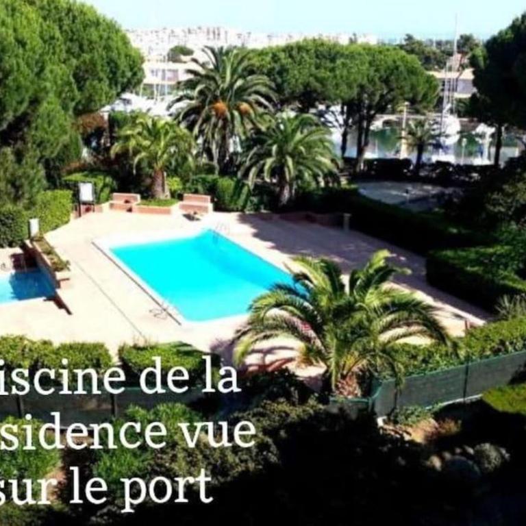 Grand F2 40 m2 Centre Port, Loggia 5m2, Vue jardin, Belle Terrasse, Parking privé - Apartment mit 1 Schlafzimmer - 15