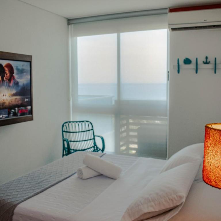 Exclusivo y cómodo apto de playa! - Apartamento de 1 dormitorio con balcón y vistas al mar - 6