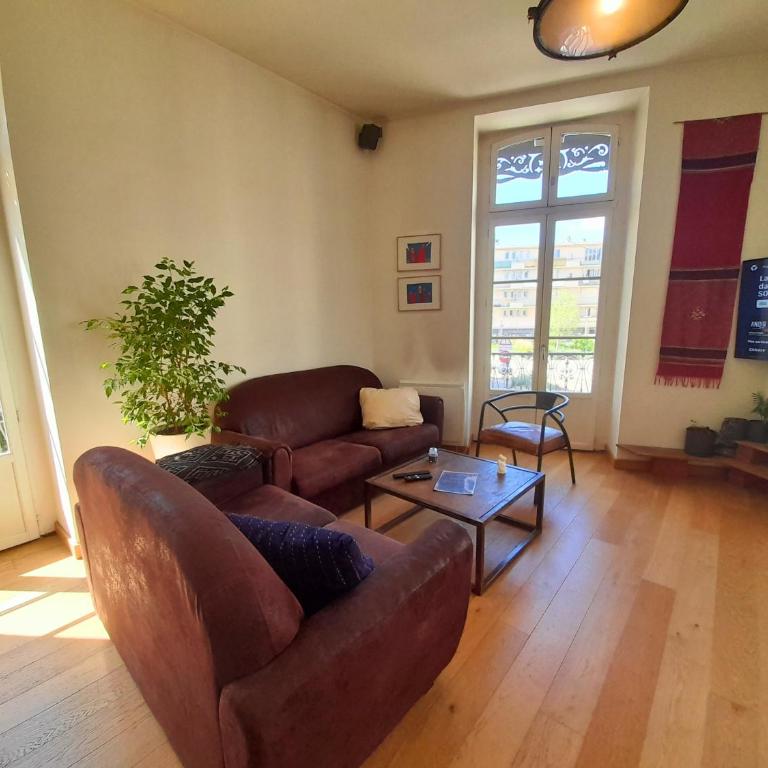 L'Oasis Lumière - T3 central, fibre, TV connectée - Appartamento con 2 Camere da Letto - 1