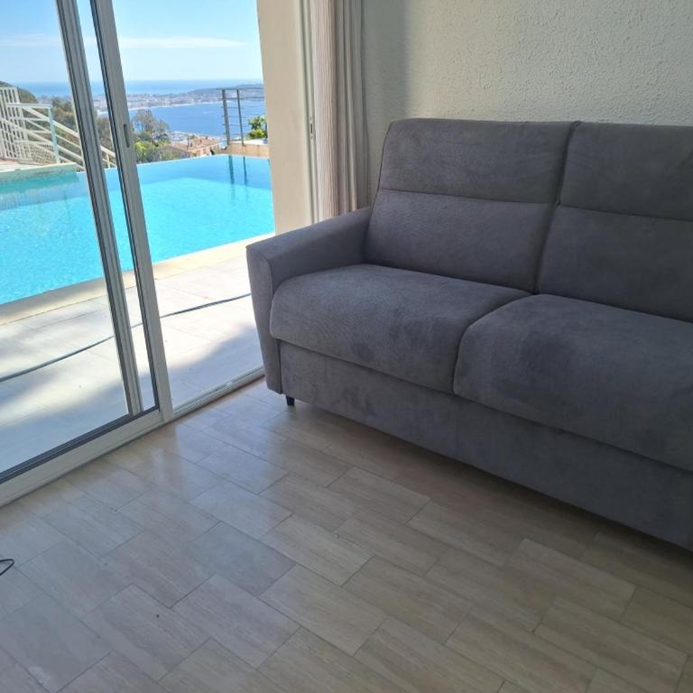 Cannes-SuperCannes-GolfeJuan--VILLA ALAMP--Piscine--Vue mer exceptionnelle - Villa avec Piscine Privée - 36