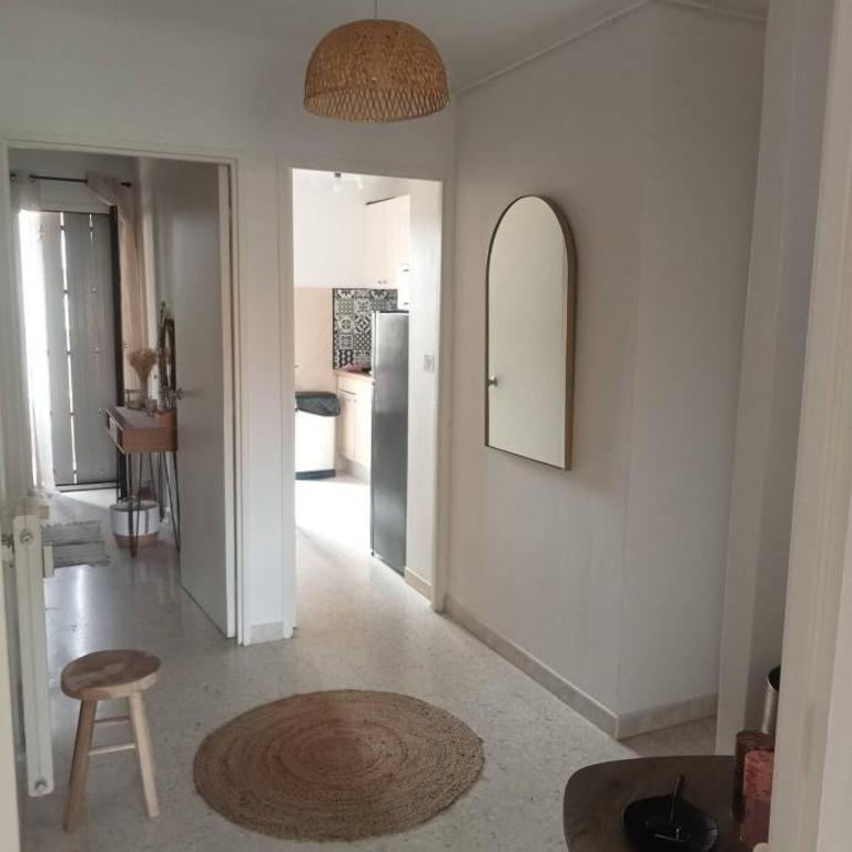 Appartement T2 le Saints Georges 48 m2 meublés équipés Clims 2 balcons ensoleillés parking gratuit et wifi - Appartement 1 Chambre - 6
