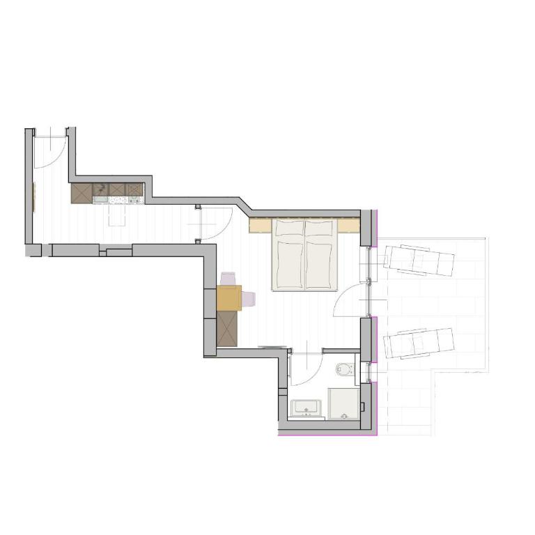 Griesbauer Familie Gehwolf - Studio mit Terrasse - 2