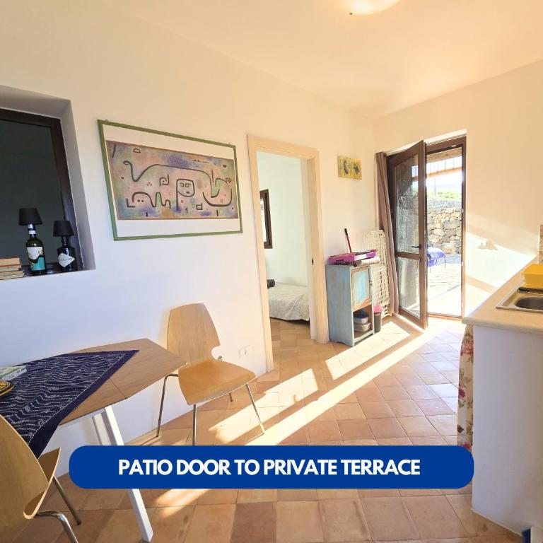 Dammuso Cala Cinque Denti - Affittica - Apartment mit 2 Schlafzimmern, Terrasse und Meerblick - 14