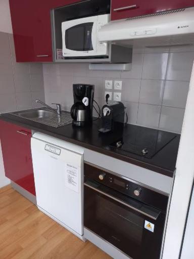 Appartement Reines des Pyrénées, T2, entier, centre Luchon, tarif cure thermale, wifi, casier à skis, ascenseur - Apartment mit 1 Schlafzimmer - 3