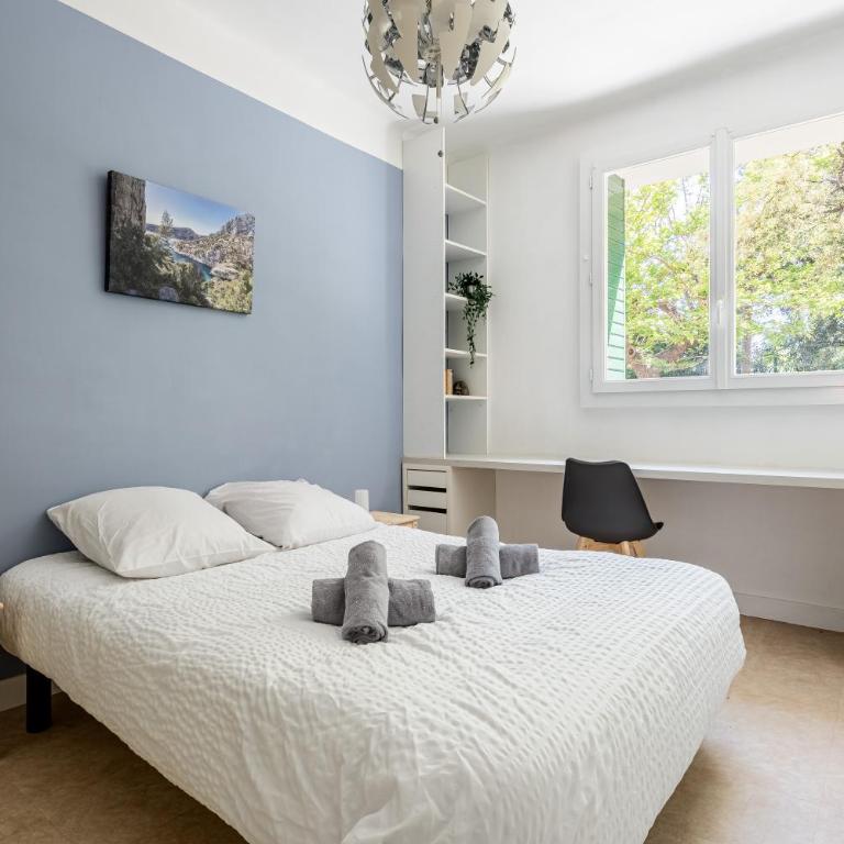 Au calme, proche du Stade Velodrome, plages et métro - Appartamento con 3 Camere da Letto - 12