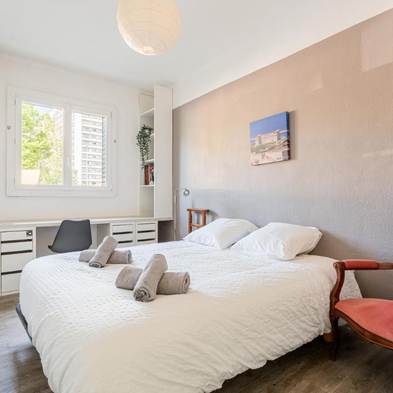 Au calme, proche du Stade Velodrome, plages et métro - Appartamento con 3 Camere da Letto - 15