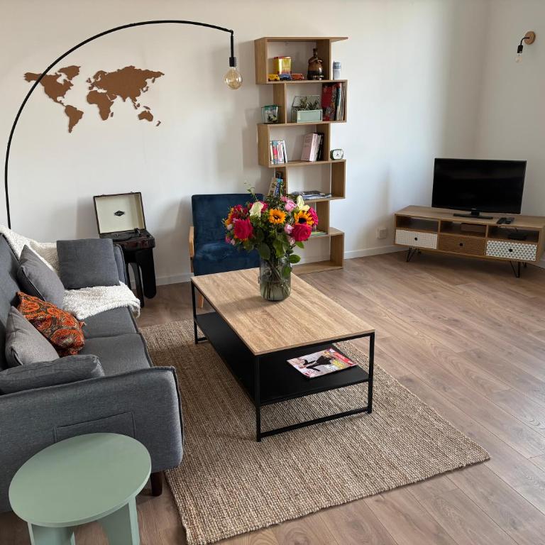 Magnifique 2 pièces - Apartment mit 1 Schlafzimmer - 3