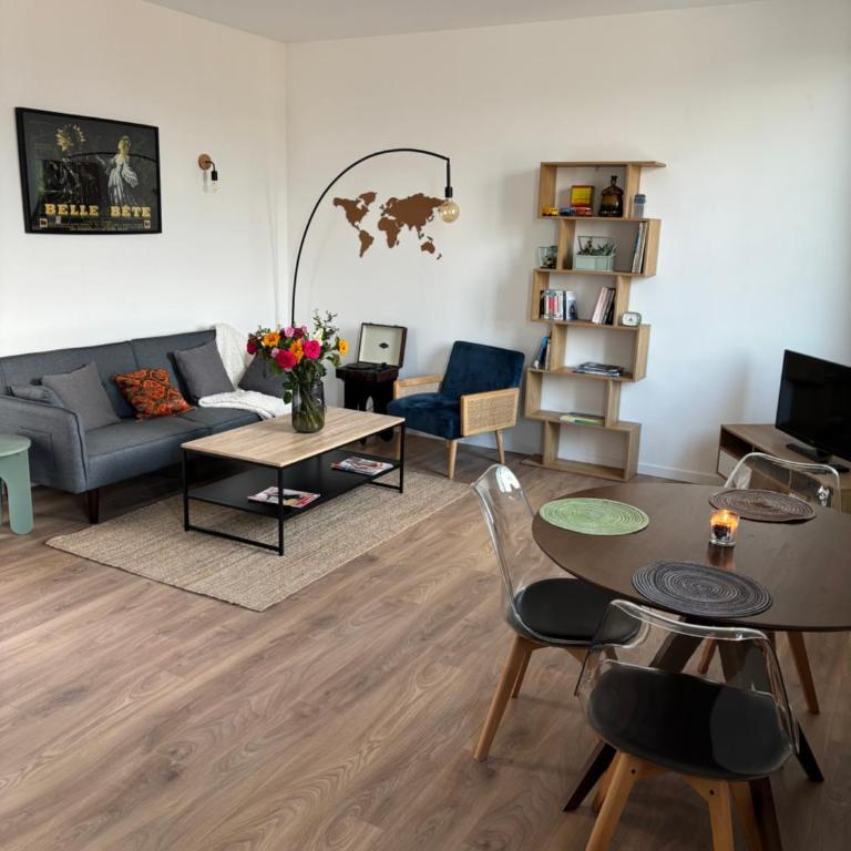 Magnifique 2 pièces - Apartment mit 1 Schlafzimmer - 6