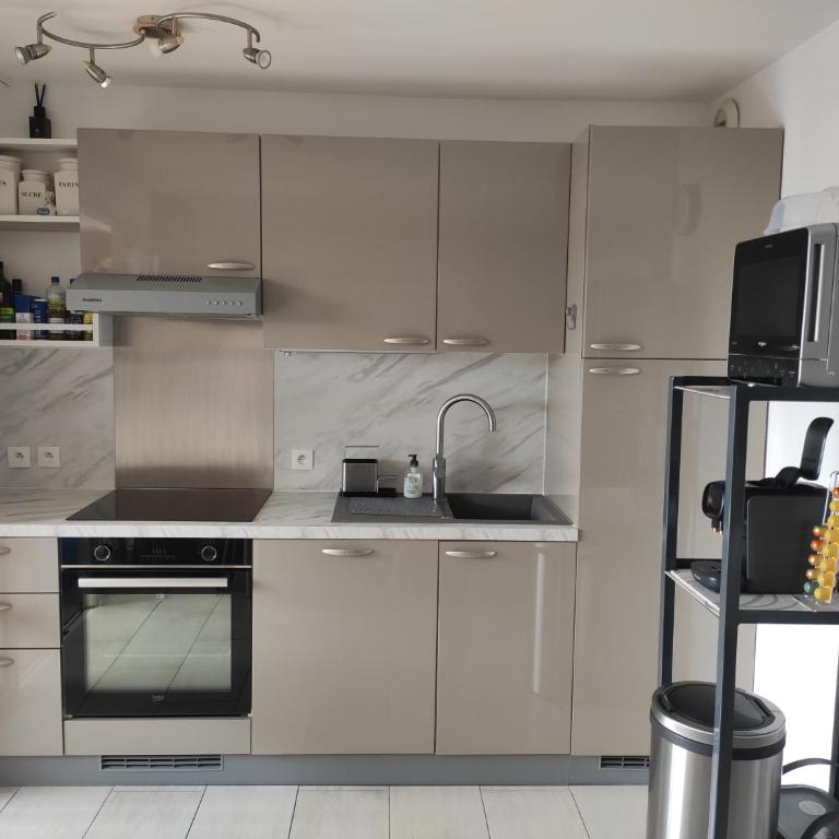 T2 Vue mer, Jardin clos, Village vacances Cap Esterel St Raphaël - Apartment mit 1 Schlafzimmer - 22