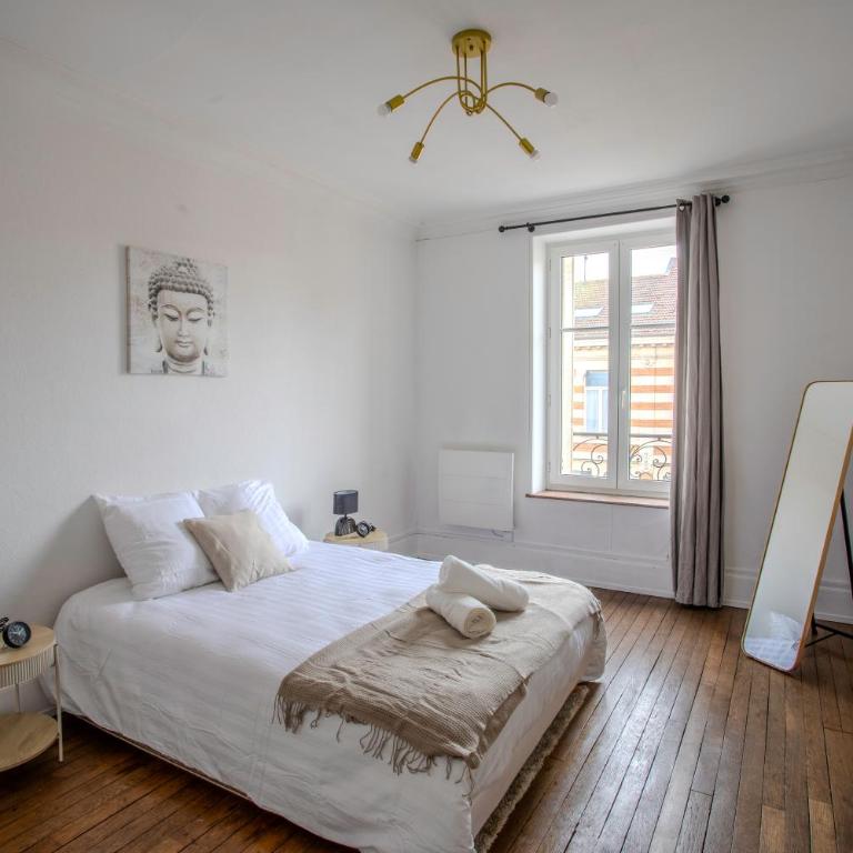Le Petit Marbre - 10 min à pied de la gare de Nancy - Appartement 2 Chambres - 5
