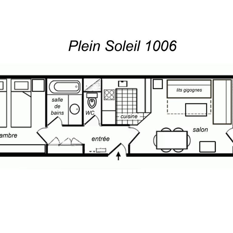 Residence Plein Soleil - Appartement 1 Chambre (5 Adultes) - 2