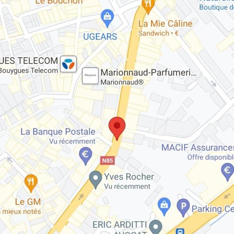 PLEIN CENTRE VILLE, parking gratuit - Appartement 1 Chambre - 3