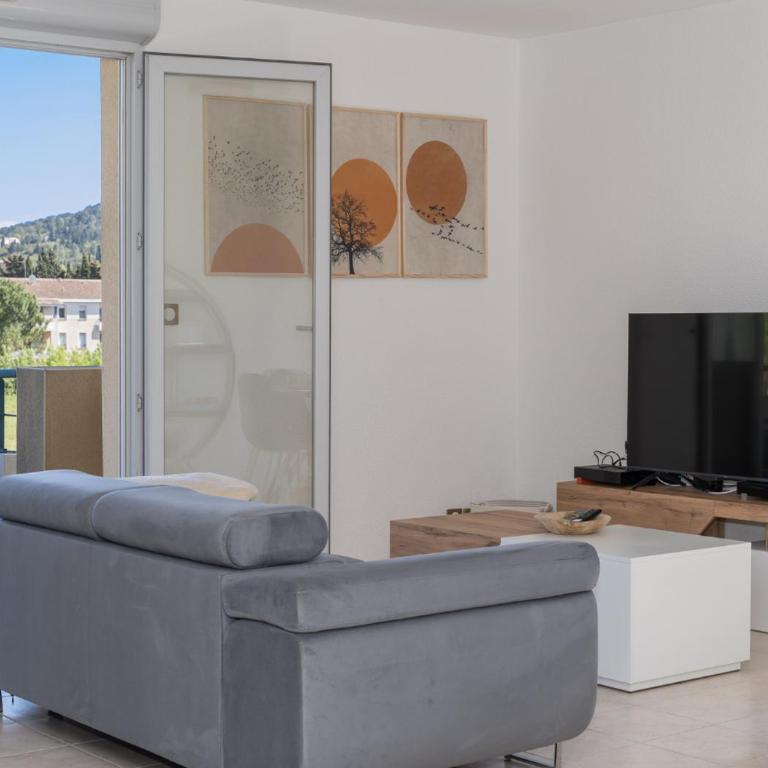 Lumaïa - Vue cité, terrasse & Piscine - Apartment mit 2 Schlafzimmern - 3