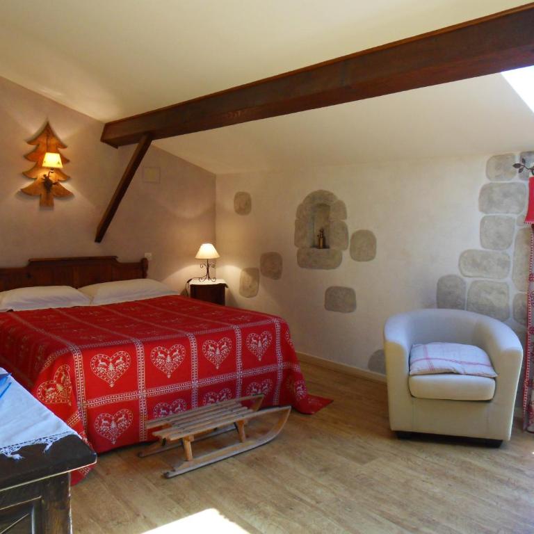 L'Estapade des Tourelons - Chambre Double avec Salle de Bains Privative - 1
