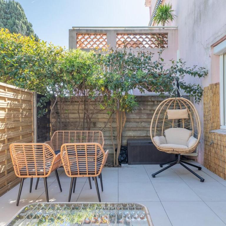 Studio avec Terrasse et piscine - Appartamento con 1 Camera da Letto - 3