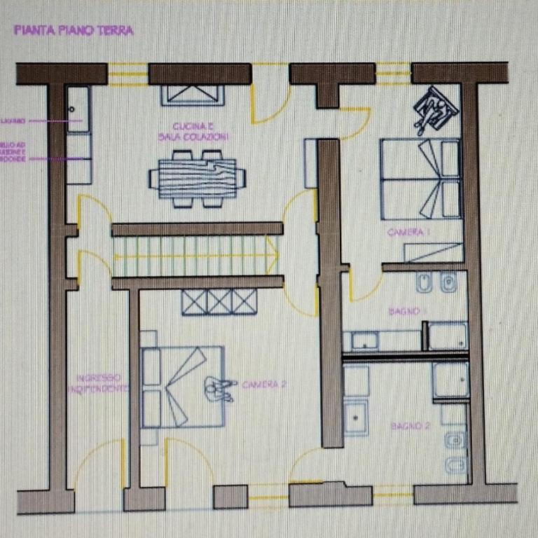 Appartamento RESIDENZA LA CORTE Verona piano terra con piscina, plateatico e giargino - Appartamento con 2 Camere da Letto - 27
