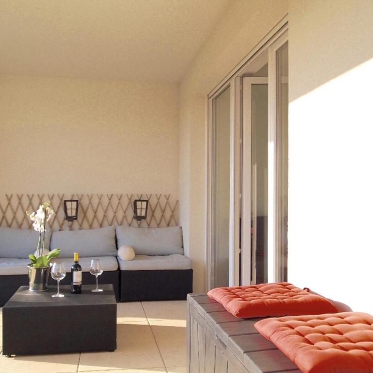 Domaine Blue Park 2 pièces, piscine, jardin privé, climatisation, parking et vue - Appartement 1 Chambre - 12