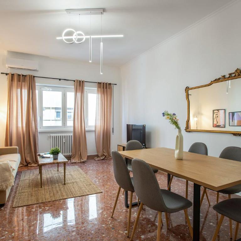 Ampio appartamento familiare Metro A a 50m - Appartamento Deluxe con 2 Camere da Letto - 17