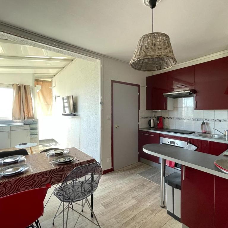 Barcarès - Climatisé - 200 m de la Plage - Parking Privé - One-Bedroom Apartment - 8