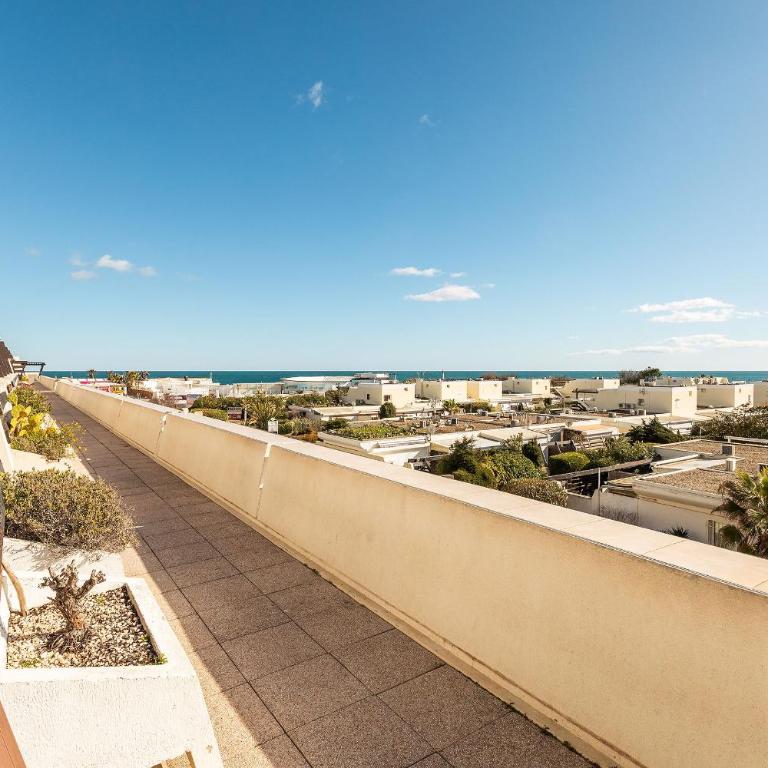 Sea Gold vue mer - terrasse - parking - Port Nature 2 - Village Naturiste R4N - One-Bedroom Apartment - 4