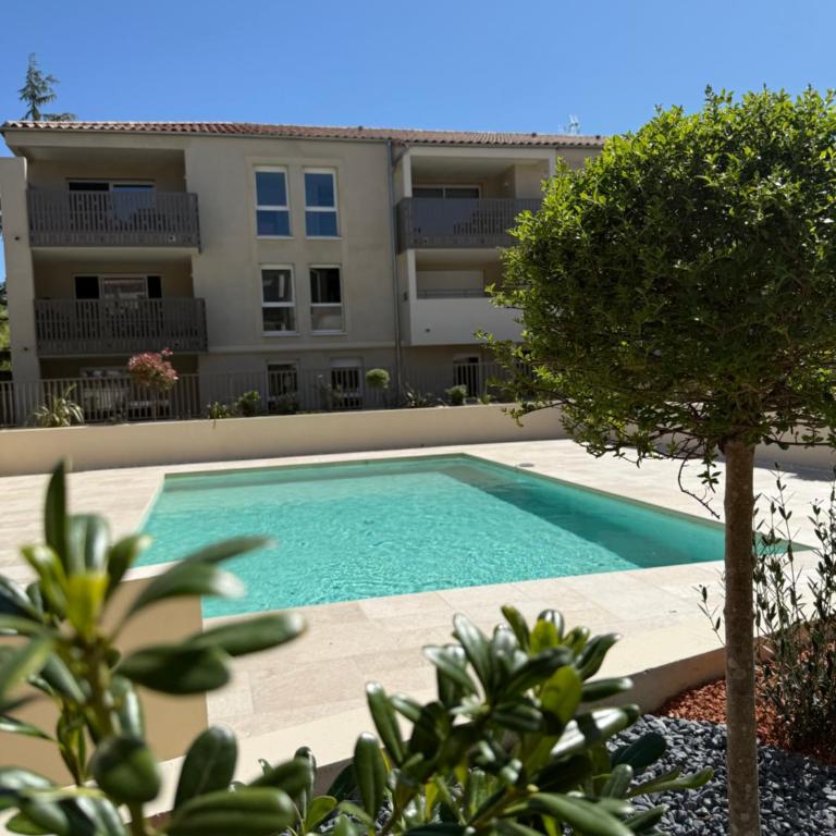Appartement neuf piscine de standing Uzes à pied - Appartement 1 Chambre - 22
