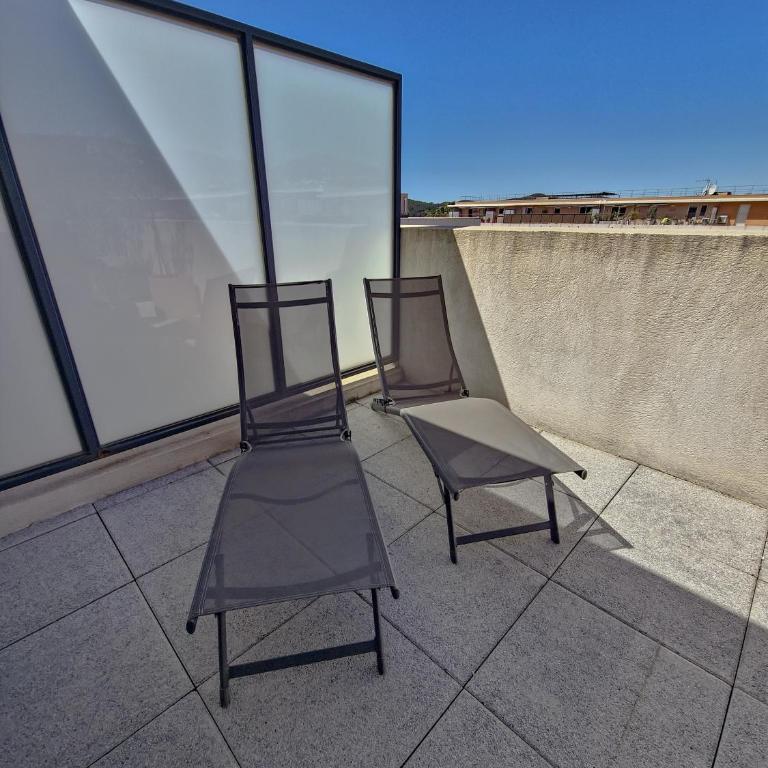 Rooftop du Lavandou - terrace and pool - One-Bedroom Apartment - 29