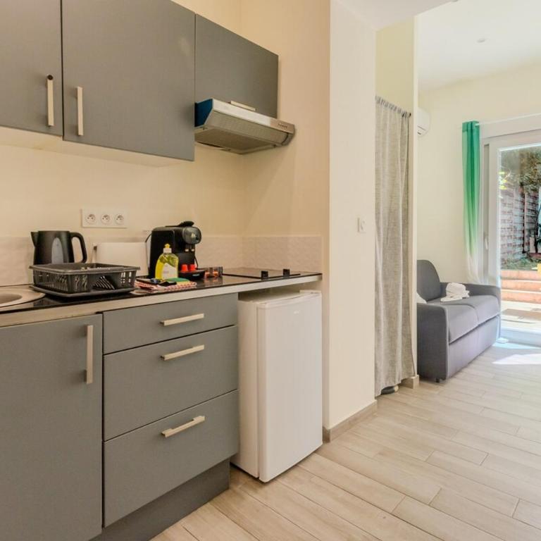 Nice Magnan studio avec jardin proche des plages - Appartement 1 Chambre - 16