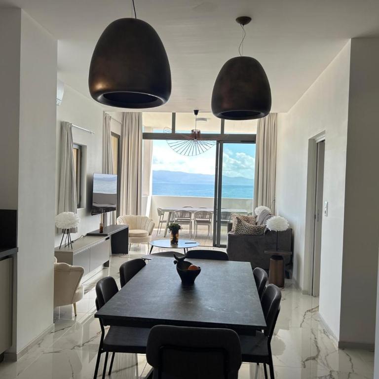 Appartement de luxe type 4 Eden Suite Sanguinaires vue mer avec piscine chauffée résidence Ajaccio - Apartment mit 3 Schlafzimmern - 72