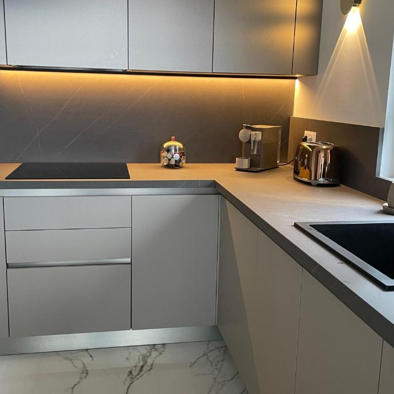 Appartement de luxe type 4 Eden Suite Sanguinaires vue mer avec piscine chauffée résidence Ajaccio - Apartment mit 3 Schlafzimmern - 77