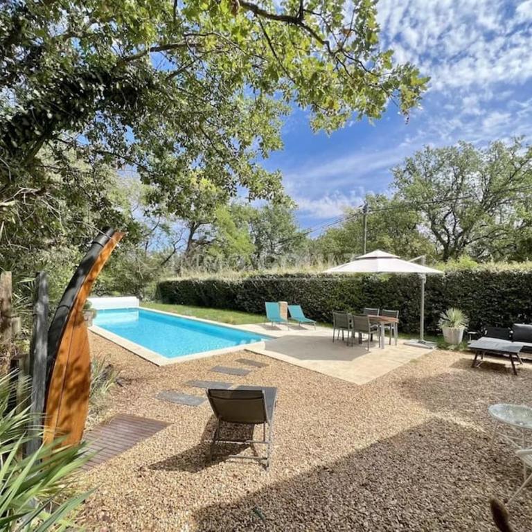 Villa climatisée avec piscine - Villa con 1 Camera da Letto - 1