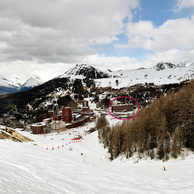 Appartement 4 personnes au pied des pistes à La Plagne Centre - Le France - Studio mit Bergblick - 6