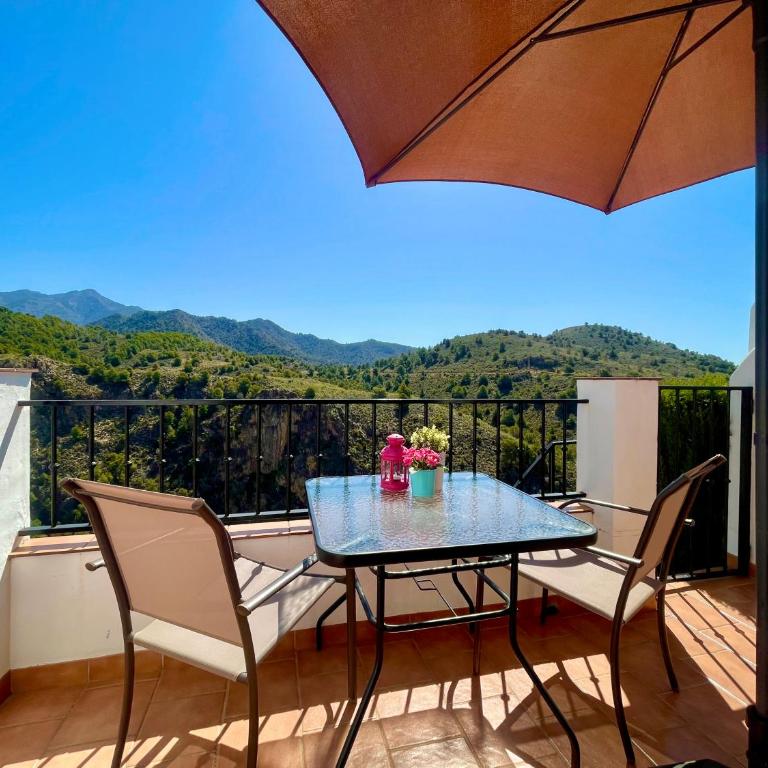Apartamentos Axarquia , Frigiliana, terraza privada con vistas a la montaña rio y al mar - Apartamento de 1 dormitorio - 16