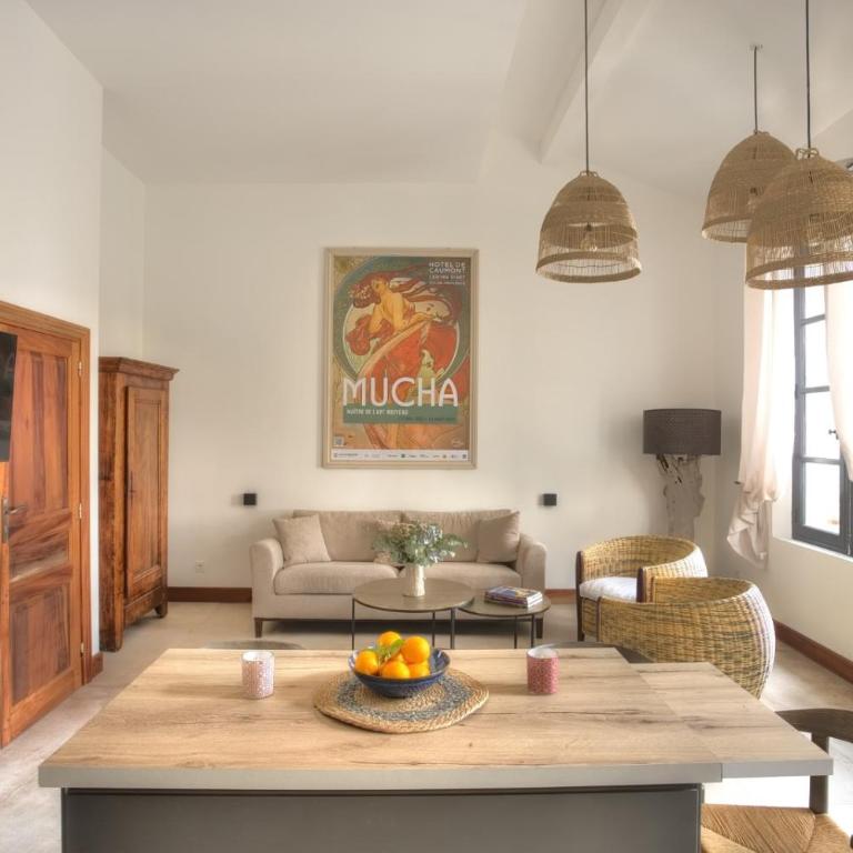 Suite côté sud avec terrasse en centre ville - Appartement 1 Chambre - 5