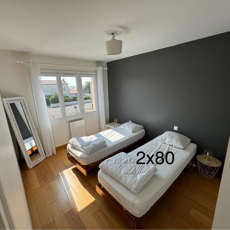 Clim ,Logement 6 couchages, 3 chambres , jardin , parking , fibre , proche port et commerces - Casa con 3 Camere da Letto - 19