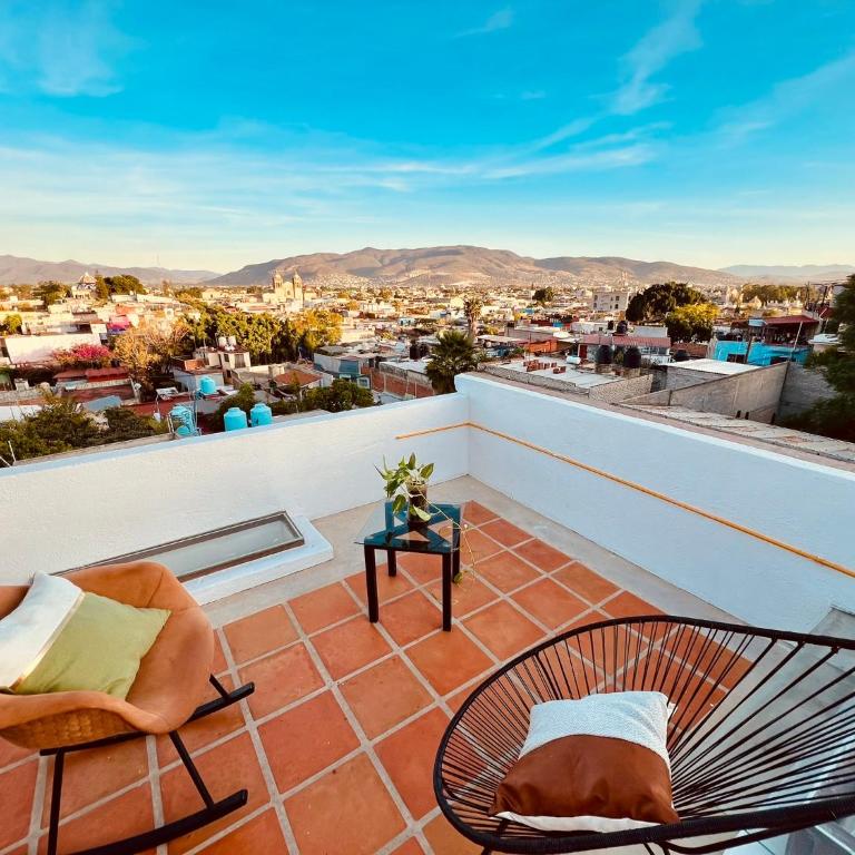 Departamento con terraza en el Centro - Apartamento de 1 dormitorio - 1