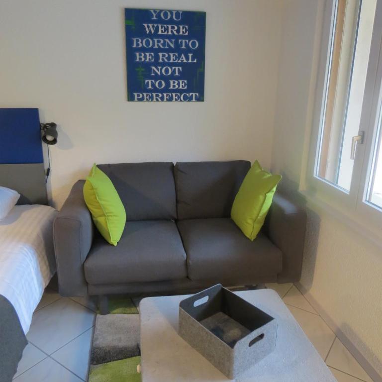 Studios & Appartements famille - Saillon Evasion - Superior Studio mit Balkon - 4