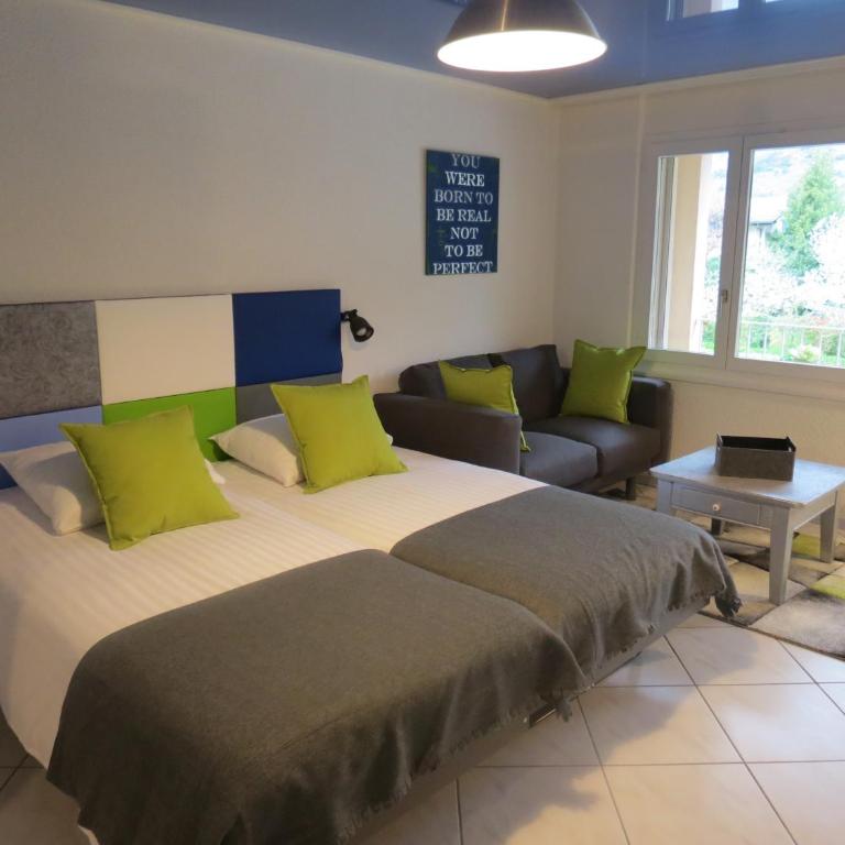 Studios & Appartements famille - Saillon Evasion - Superior Studio mit Balkon - 2
