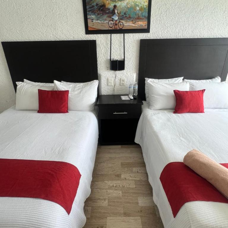 Cancun plaza frente al mar - Twin Room with Balcony - 7