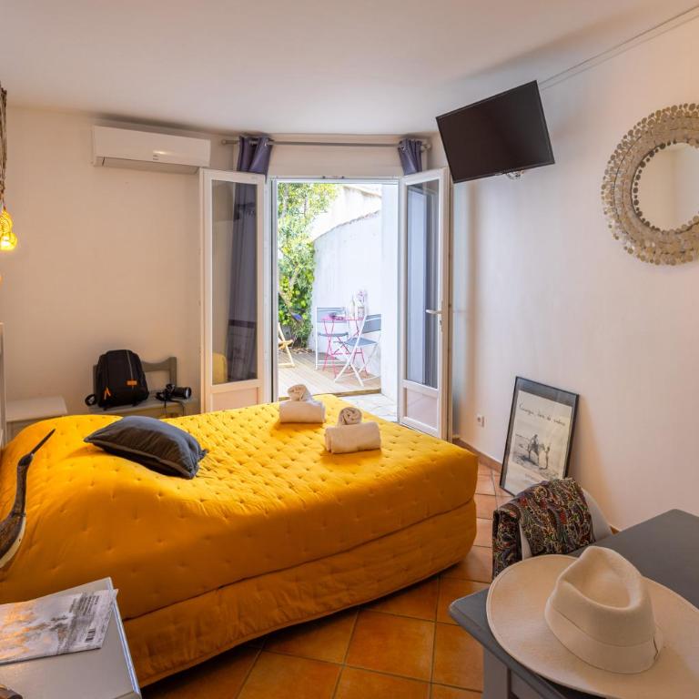 Le Fangassier - Chambre Double Économique avec Terrasse - 1
