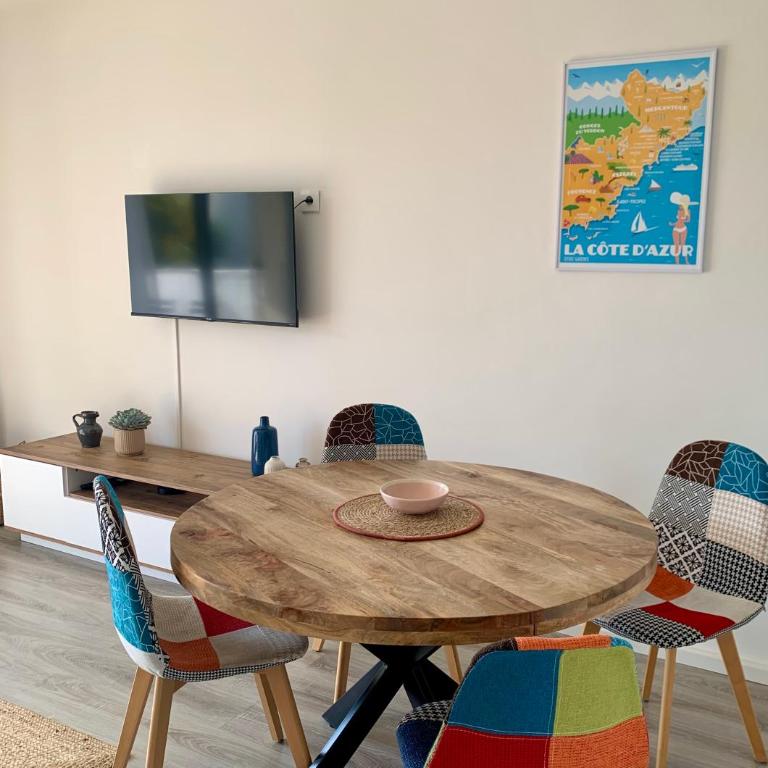 2 pièces, moderne et lumineux avec piscine en résidence privée - Appartement 1 Chambre - Vue sur Jardin - 8