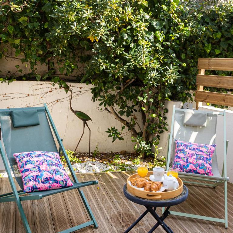 Le Fangassier - Chambre Double avec Terrasse - 6
