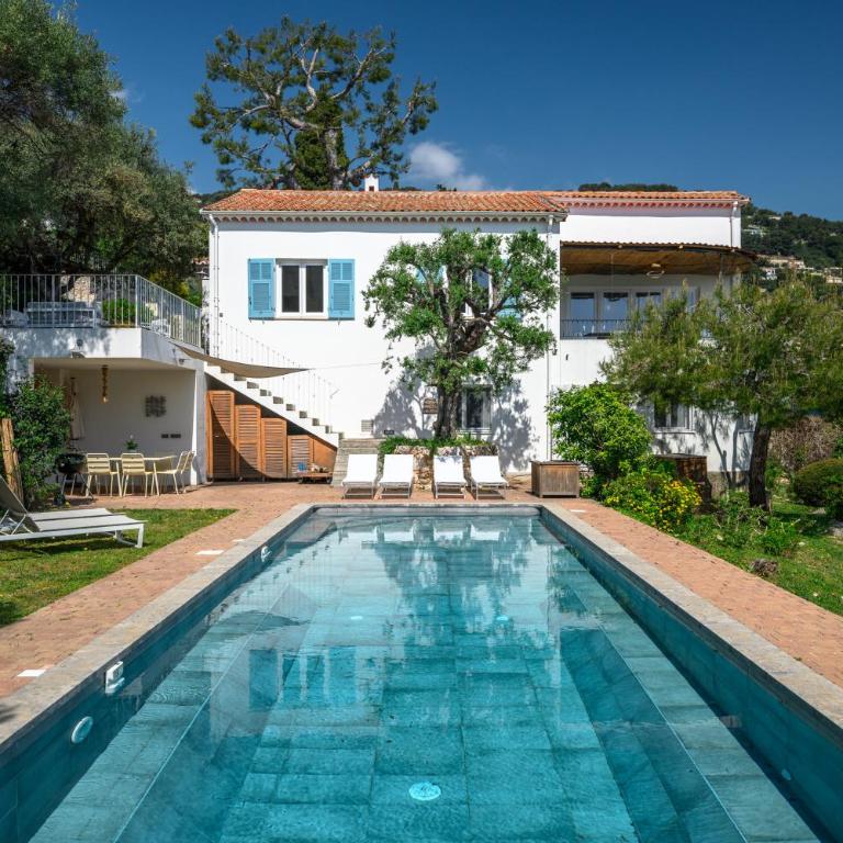 Villa Shangrila, charming house with sea view, swimming pool and garden nr Monaco and Italy - Villa avec Piscine Privée - 59