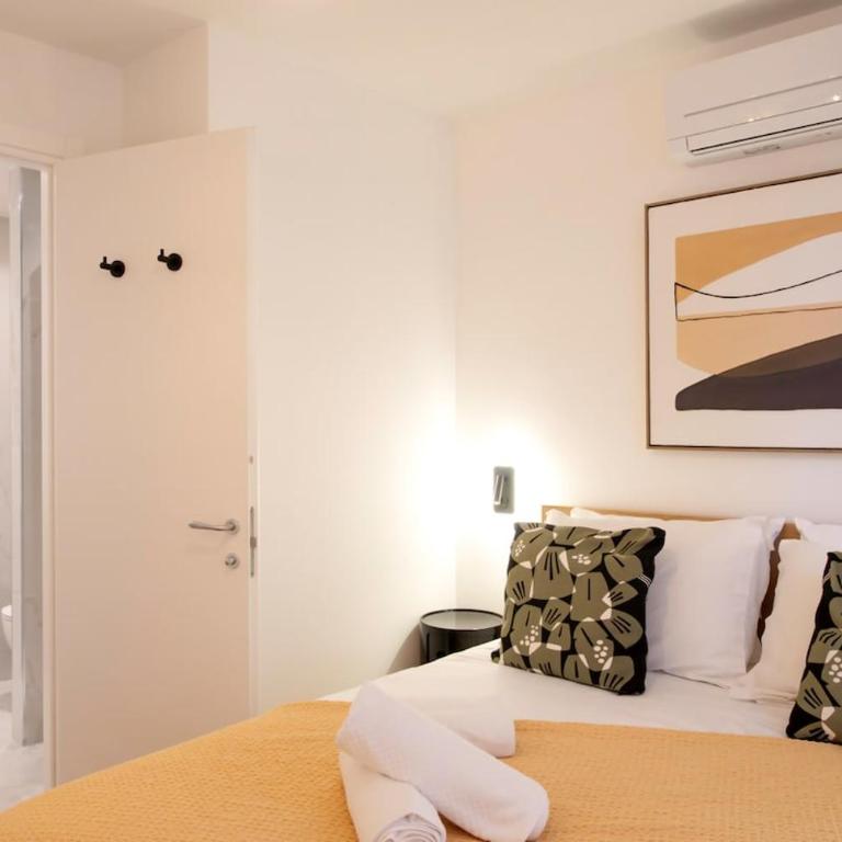 #45 Staywizus - Quiet chic 5mins walk to port and beach AC Wifi - Appartement 1 Chambre - 10