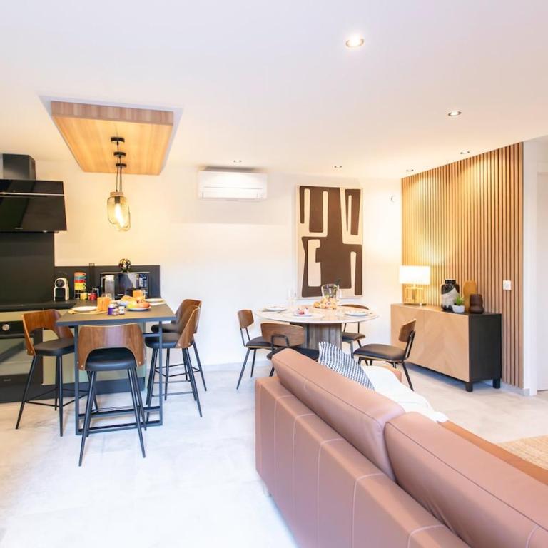 #45 Staywizus - Quiet chic 5mins walk to port and beach AC Wifi - Appartement 1 Chambre - 23