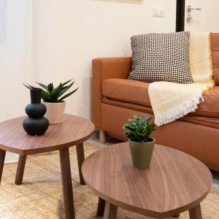 #45 Staywizus - Quiet chic 5mins walk to port and beach AC Wifi - Appartement 1 Chambre - 32