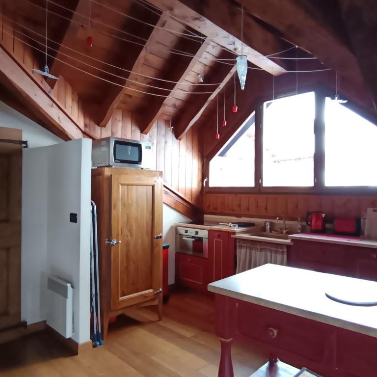 Charmant duplex pour 5 pers. à Montgenèvre avec vue imprenable, proche commodités, parking inclus - FR-1-445-29 - Appartamento (5 Adulti) - 8