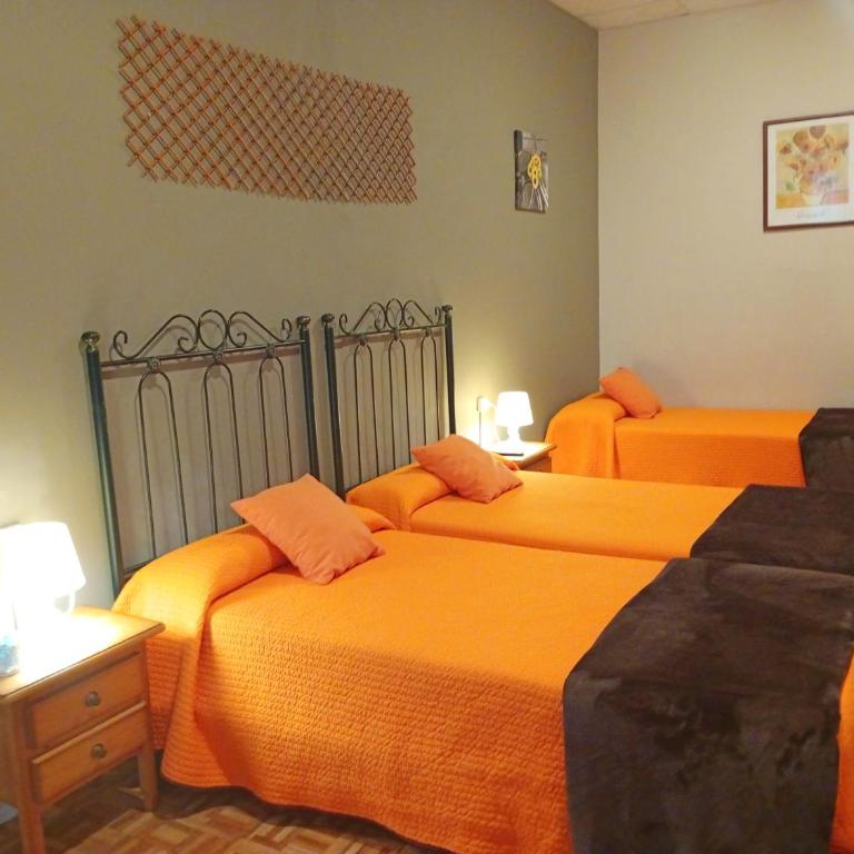 Hospedaje Don Pelayo - Habitación Doble con baño compartido - 2 camas - 5