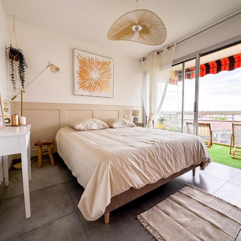 Appartement Eléa, Vue sur Mer, T1 sur Fréjus à 150m des plages - Appartamento con 1 Camera da Letto - 13