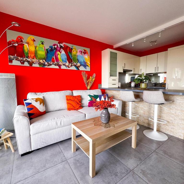 Appartement Eléa, Vue sur Mer, T1 sur Fréjus à 150m des plages - Appartamento con 1 Camera da Letto - 10